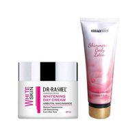 Crema Facial Blanqueadora de Dia + Crema Corporal Aroma Flores