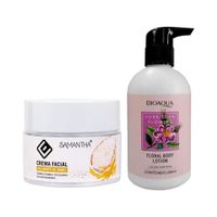 Crema Facial Extracto de Arroz + Locion Forbidden Flower