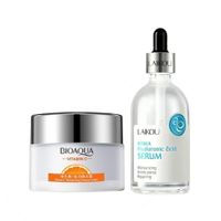 Crema Facial Hidratante Vitamina C + Serum Facial AH Korea