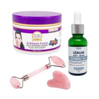 Exfoliante Facial Frutos Bosque Serum Retinol 05 + Rodillo