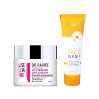 Crema Facial Blanqueadora de Dia + Limpiador Facial Vitamina C
