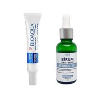 Crema Antiacne Pure Skin + Serum Antiedad Retinol 05