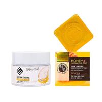 Crema Facial Extracto de Arroz + Jabón Natural con Miel