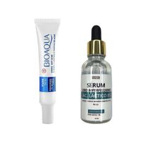Crema Antiacne Pure Skin + Serum Ácido Láctico 8%