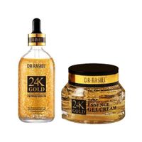 Suero Facial Antiarrugas 24k Oro + Crema Gel Antiedad 24k Gold