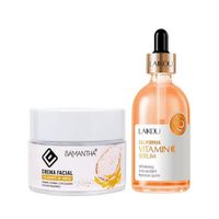 Crema Facial Extracto de Arroz + Serum Vitamina C California