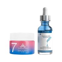 Crema Aclarante Facial + Serum Facial con Ácido Hialurónico
