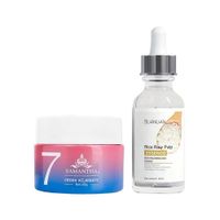 Crema Aclarante Facial + Serum Facial Extracto de Arroz y AH