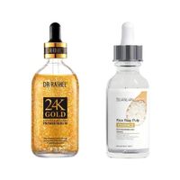 Suero Facial Antiarruga 24k Oro + Serum Extracto de Arroz y AH