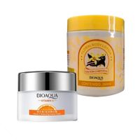 Crema Facial Hidratante Vitamina C + Locion Corporal Vainilla