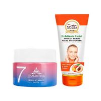 Crema Aclarante Facial + Exfoliante Facial de Albaricoque