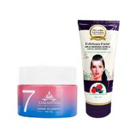 Crema Aclarante Facial + Exfoliante Facial Bayas Silvestres