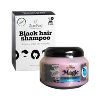 Shampoo Capilar Cubre Canas negro + Sellador Magic Pro 250gr