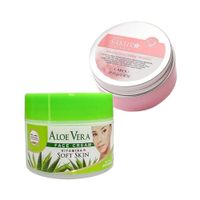 Crema Facial de aloe vera + Mascarilla de Barro Japan Sakura