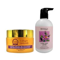 Crema Facial Antiarrugas + Locion Corporal Forbidden Flower