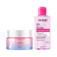 Crema Facial Aclaradora + Agua Limpiadora Micelar Rosa