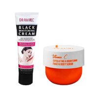 Crema Corporal Blanqueadora + Exfoliante Iluminador Vitamina C.