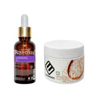 Aceite Facial Vitamina E + Gel Blanqueador Extracto de Arroz