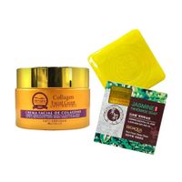 Crema Facial Antiarrugas + Jabón Natural de Jazmines
