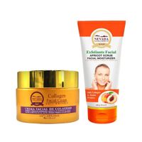 Crema Facial Antiarrugas + Exfoliante Facial de Albaricoque