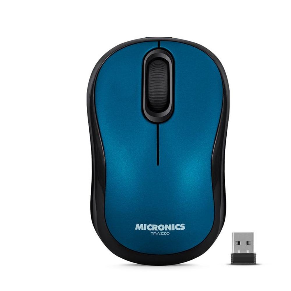 Mouse Inalámbrico Micronics MIC M700-3M Azul