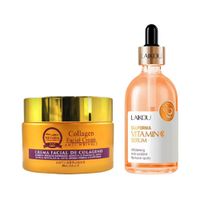 Crema Facial Antiarrugas +Serum Facial Vitamina C California