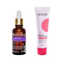 Aceite Facial de Vitamina E + Crema Blanqueadora Corporal