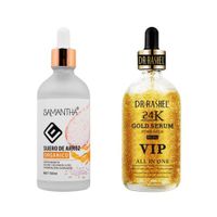 Serum Facial Extracto de Arroz + Suero Blanqueador de Oro 24K