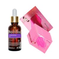 Aceite Facial Vitamina E + Mascarilla labial de Colágeno Rosa
