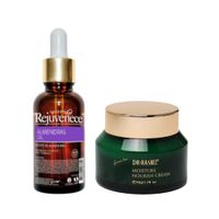 Aceite Facial de Vitamina E + Crema Nutritiva De Té Verde