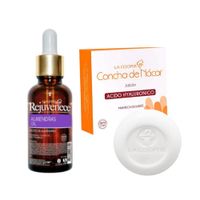 Aceite Facial de Vitamina E + Jabón Concha de Nacar & AH