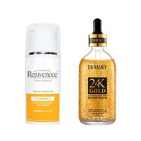 Serum Facial Concentre Vitamina C + Suero Antiarrugas 24k Oro