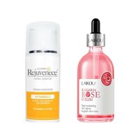 Serum Facial Concentre Vitamina C + Serum Facial Bulgaria Rose