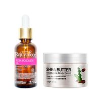 Aceite Facial Rosa Mosqueta + Gel Corporal Manteca de Karite