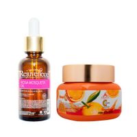 Aceite Facial de Rosa Mosqueta + Crema Colágeno y Vitamina C