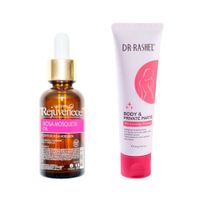 Aceite Facial de Rosa Mosqueta + Crema Blanqueadora Corporal