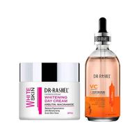 Crema Facial Blanqueadora de Dia + Serum Facial Vitamina C