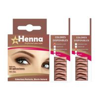 KIT DE 2 CEJAS MARRON CLARO + CEJAS MARRÓN OSCURO  - HENNA