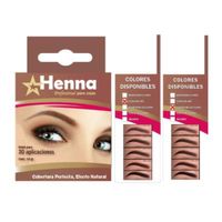 KIT DE 2 CEJAS CHOCOLATE + CEJAS MARRÓN OSCURO - HENNA