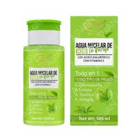 Agua Micelar H20 Te Verde Con AH 180 ml - P&W DE LUXE