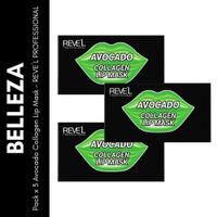 Pack x3 Avocado Collagen Lip Mask - REVE´L PROFESSIONAL