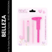 Kit De Diseño Para Cejas 4 piezas - REVEL PROFESSIONAL