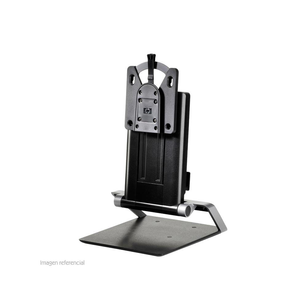 Centro de trabajo integrado HP G1V61AA para monitores y Mini Desktop, compacto y eficiente.