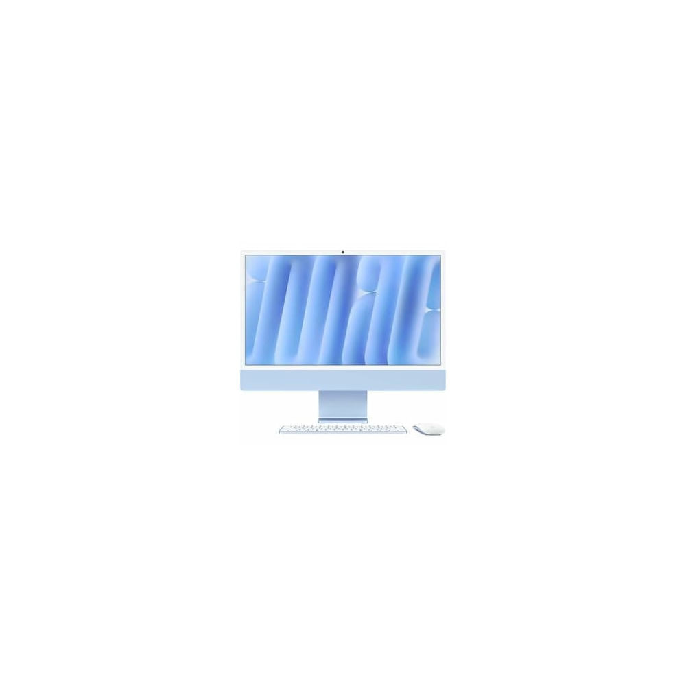 iMac Apple 24"" M4 16GB RAM 256GB SSD 4.5K Azul - Todo en Uno Potente para Escritorio con Conectivid