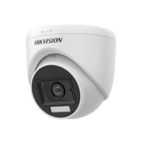 CAMARA HIKVISION TURRET 2MP SMART LENTE 2.8MM, IR 20M, C/ AUDIO COLOR BLANCO P/N: HK-DS2CE76D0T-LPFS