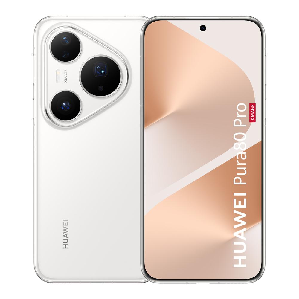 HUAWEI Smartphone Pura 80 Pro 12GB+512GB Blanco - Botón inteligente, IA