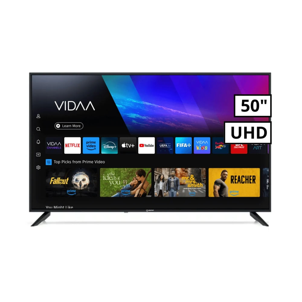 Televisor Generico LED 4K UHD Smart 50" MK50-E204 TV Negro