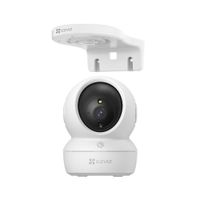 kit Cámara Ezviz H6C PRO Full Hd 2Mp Gira 360 Audio Doble vía Botón llamada - Montaje Pared
