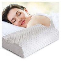 Almohada Antiacaros Cervical Ortopédica Viscoelástica Funda.