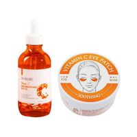 Aceite Corporal Vitamina C + Parches para ojos Vitamina C